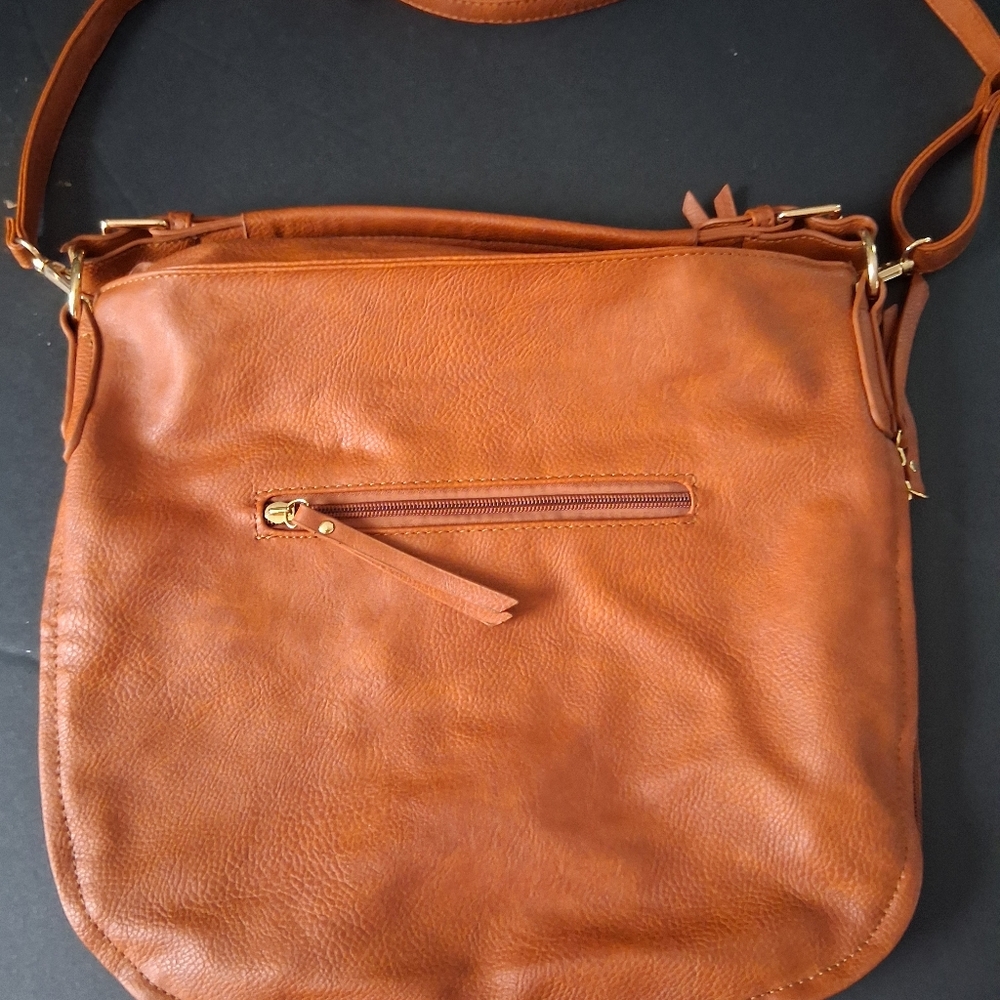 Wrangler Western Leather Crossbody Tan Bag / Shoukder Bag Purse View 5